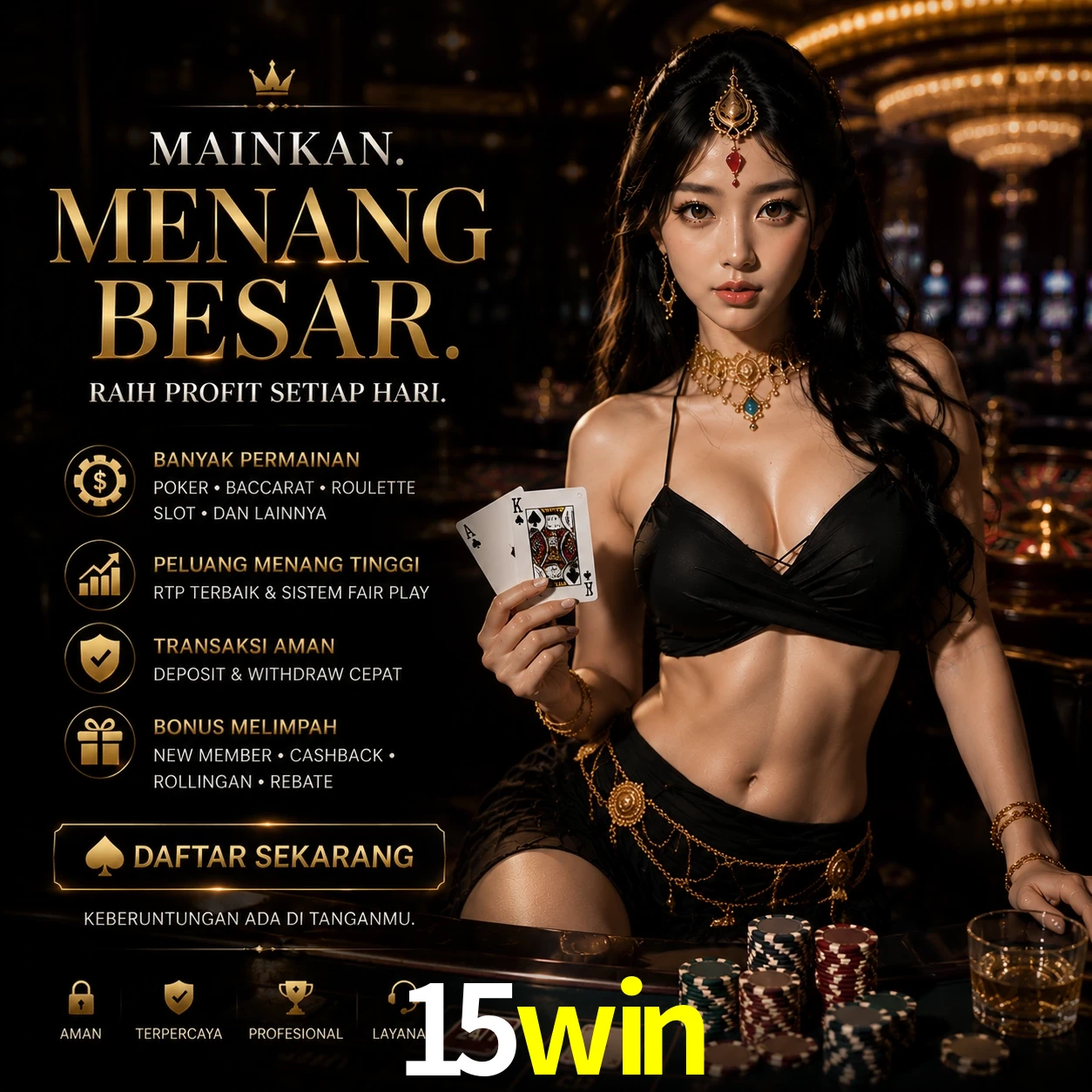 App 15win para Android e iOS - download grátis